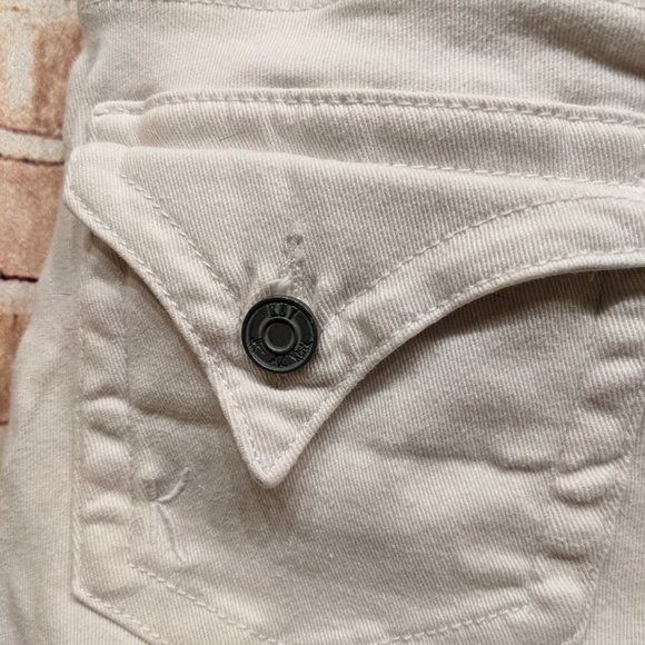 Kut from the Kloth BARDOT Skinny Boyfriend Crop Jeans Back Pocket Flaps - Picture 9 of 15